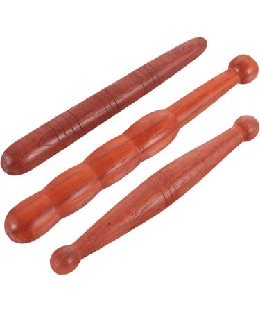 Beavorty Neck Massage Device - Set of 12 Wooden Acupressure Sticks & Massage Bars | Portable Hand & Foot Massagers | International Shipping Available - Buy Online on GoSupps.com