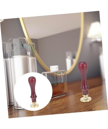 SKISUNO 3 Pcs Dispensing Plate Tool Pressed Seal Coffee Powder Press Wax Envelope Stamp Copper Copper Head - Buy Online on GoSupps.com