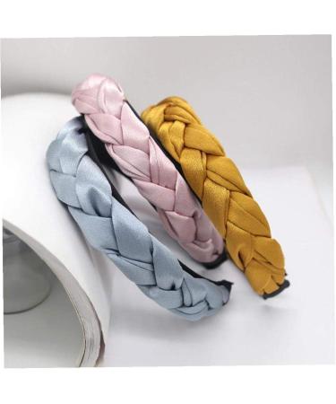 Female Wide Hair Hoop Knot Headbands Boho Hard Headband Hair Accessories for Girls - Buy Online on GoSupps.com