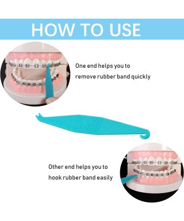500PC Orthodontic Rubber Bands for Braces - Elastic Teeth Bands & Wax | Best Quality for Perfect Smile - Buy Online on GoSupps.com