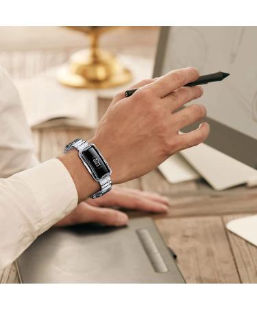 ANCOOL Clear Protective Case Band for Fitbit Inspire 2 - Black - Buy Online on GoSupps.com