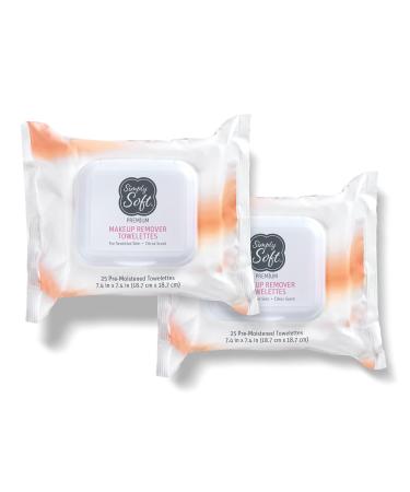Simply Soft Makeup Remover Wipes, Premium Facial Cleansing Towelettes, Citrus Scent, Hypoallergenic, pH Balanced, 25 ct. (2 Flip-top Packs) Scented - Buy Online on GoSupps.com