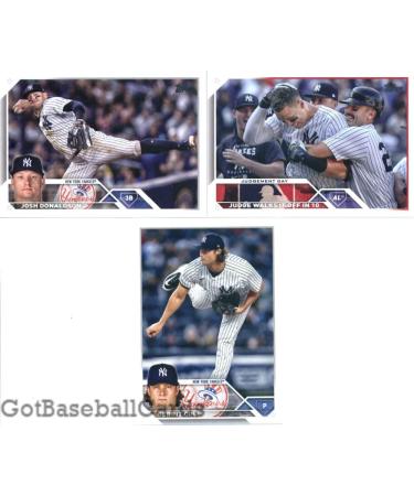 2023 Topps Series 1 New York Yankees Team Set of 9 Cards - Gerrit Cole, Aaron Judge, Josh Donaldson, and more | GotBas - Buy Online on GoSupps.com