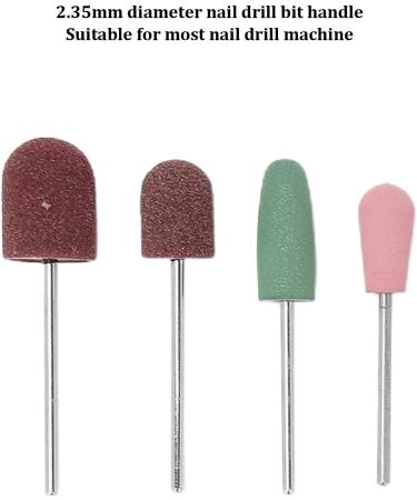 Nail Drill Bits Convenient Operation Nail Polisher Accessory Nail Grinding Head for Nail Polishing - Buy Online on GoSupps.com