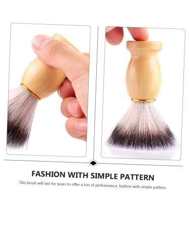 Beaupretty Wooden Handle Shaving Brush - Best Beard Care Accessory for Men | Mustache & Shaving Bowl Grooming Tool - Buy Online on GoSupps.com