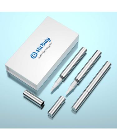 Teeth Whitening Pen 3 Pack - Safe 30% Carbamide Peroxide Gel No Sensitivity & Painless Travel-Friendly Whitening for a Dazzling Smile - Buy Online on GoSupps.com