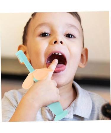 Buy Gatuida Silicone Baby Training Toothbrush - Safe & Soft Infant Tooth Care - Blue (1 Pack) - Buy Online on GoSupps.com