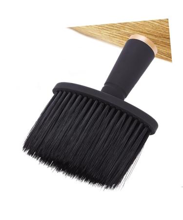Lurrose Salon Shaving Brush | Wooden Hair Cutting & Cleaning Tools | Hair Breakage Removal Suite | 14x10x10cm Black - Buy Online on GoSupps.com