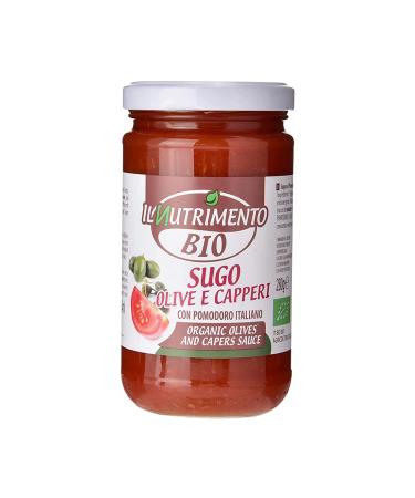 Probios Tomato Sauce with Olives and Capers Vegan 280g