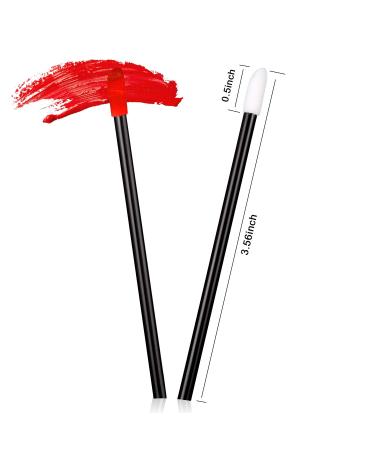 600 Pcs Disposable Lip Brushes - Makeup Lips Gloss Applicators & Lipstick Wands Tool Kit (Black) - Perfect for Professional & Personal Use - Buy Online on GoSupps.com