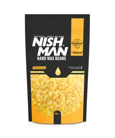 NISHMAN Natural Elastic Hot Wax Beads 500 g