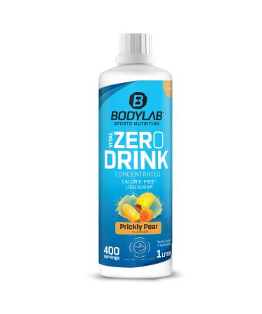 BODYLAB24 Vital Zero Drink Concentrated Cactus Feige 1000ml beverage concentrate sugar-free zero syrup with vitamins and L-carnitine sports drink with few calories