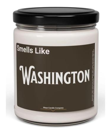 Natural Scented Soy Candle 9oz Washington Fragrance (Atlantis Whisper)