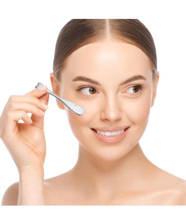 Sibba Mini Spoon Face Spatula Makeup Small Skincare For Cosmetics Mask Make Up Tool Beauty Skin Care Lotion Cosmetic Facial Spatulas Cream Product Moisturizer Applicator Tiny Scoop Lip Scooper Silver - Buy Online on GoSupps.com