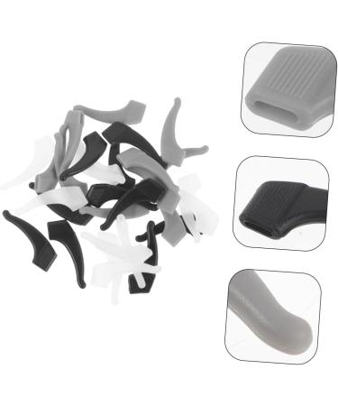 Besportble Brass Glasses Ears - 15 Pairs Slip-Resistant Silicone Daily Glass Holder & Ear Hooks for Secure Glasses - Buy Online on GoSupps.com