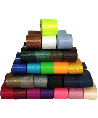 Yo-Yo2015 Nylon Webbing Durable Flat Nylon Webbing Strap for Backpack Cargo Strap Pet Leash or Collar Gardening Craft 52 Yards 1 Inch - Buy Online on GoSupps.com