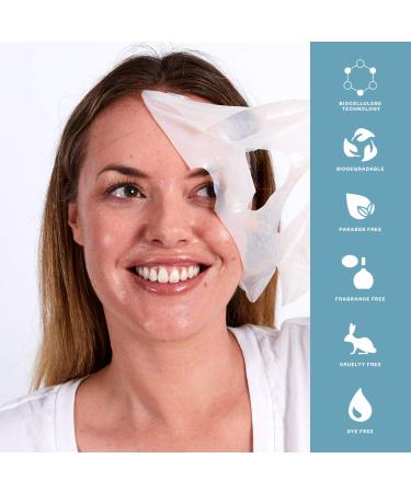 Wrinkles Schminkles Facial Plumping Sheet Mask with Collagen Peptides, Vitamin B3 & Hyaluronic Acid - 1 Count - Buy Online on GoSupps.com