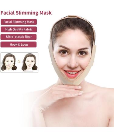 Facial Slimming Face Lift Belt | Anti-Wrinkle & Skin Firming Facial Care Mask (XL) - Buy Online on GoSupps.com