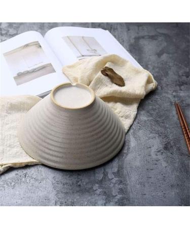Accessories Kitchen Pantryware Multi Purpose/Salad Serveware serving bowls Mixing bowlLarge Soup Ramen Noodle Bowl Retro Fruit Salad Vegetable Bowl Serving Mixing Bowl Creative Personality Retro Ceram 9 inches - Buy Online on GoSupps.com
