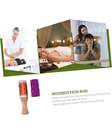 Beaupretty Moxa Stick Holder - 5pcs Moxibustion Burner for Body & Face Massage | Chinese Traditional Tool | 15x4.5cm - Buy Online on GoSupps.com