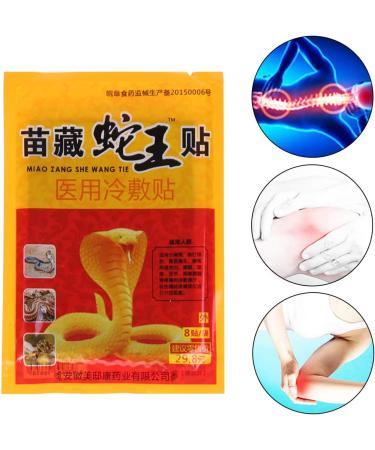 Chinese Herbal Medical Snake Oil Extract Plaster Back Neck Knee Ache Patches Orthopedic Joints Sticker Compression Gloves with Magnets - Buy Online on GoSupps.com