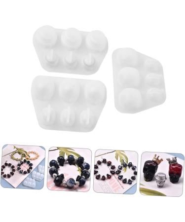 Abaodam 9 Pcs skull mold stencils for crafts silicone mold skull beads Bracelet Mould cake mold gentleman - Buy Online on GoSupps.com
