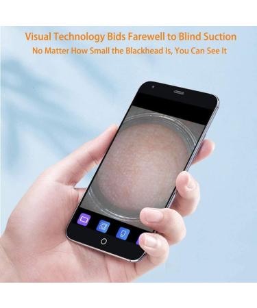 FEDRUI HD Visual Electric Blackhead Absorber USB Rechargeable Blackheads Suction Device 6 Gears Blackhead Remover with Microscope for Facial Deep Cleansing - Buy Online on GoSupps.com
