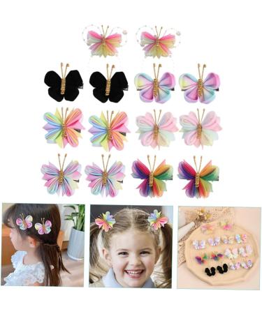 FOMIYES 35 Pairs Mesh Butterfly Hair Accessories Butterfly Hair Clips Hair Barrettes Hair Decorations Cute Hair Clips Hair Clips for Toddlers Manual Hairpin Decorate Child Flannel - Buy Online on GoSupps.com