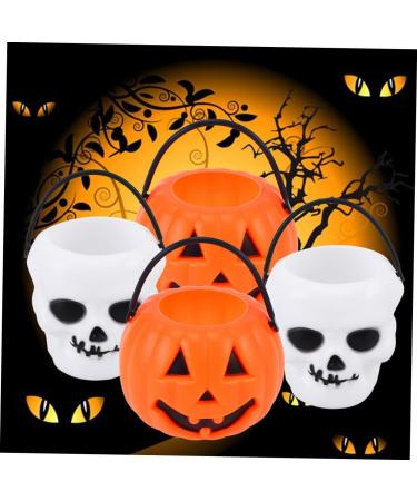 ibasenice 11pcs Candy Jar Candy Kettle Candy Bucket White Halloween Pendant - Buy Online on GoSupps.com