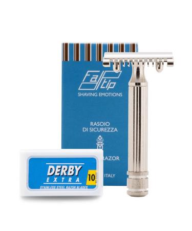 THE GOODFELLAS' SMILE Safety Razor with 10 razor blades included 120 g