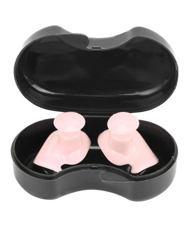 Swimming Earplug Soft Waterproof Silicone Swim Earplugs for Swimming Surfing Snorkeling () Pink