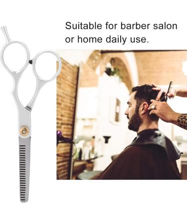 Hair Cutting Thining Scissors Professional Barber Salon Thinning Shears Stainless Steel Hair Cutting Scissors with Suitable for Families (Cutting Scissors) - Buy Online on GoSupps.com