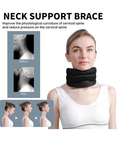 miduoidn Premium Neck Brace Adjustable Size For Pain Relief Cotton Health Care Premium Materials Neck Pain Relieve Er Gonomic - Buy Online on GoSupps.com
