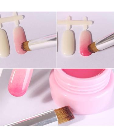 SILPECWEE 3Pcs Ombre Nail Brush Set - Acrylic Nail Art Gradient Brushes with 4pcs Replaceable Sponge Heads - Upgrade Your Nail Art Tools! - Buy Online on GoSupps.com