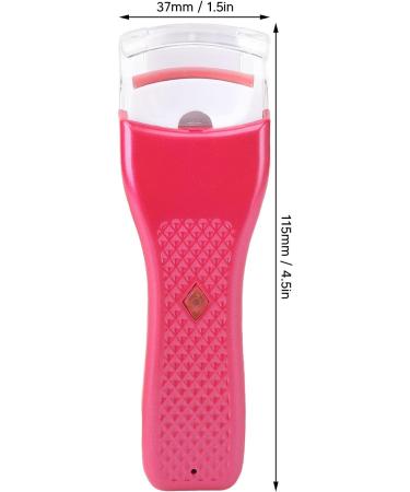 Qukaim Heated Eyelash Curler Heated Eyelash Curler Rechargeable LED Lighting Handheld Electric Lash Heating Curler Rose Red - Buy Online on GoSupps.com