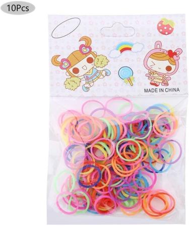 Cyrank 10 Packs Dog Rubber Bands Highly Elastic Coloful Mini Rubber Bands Dog Hair Ties DIY Dog Grooming Hair Accessories for Small Dogs Yorkie Poodle Dog - Buy Online on GoSupps.com