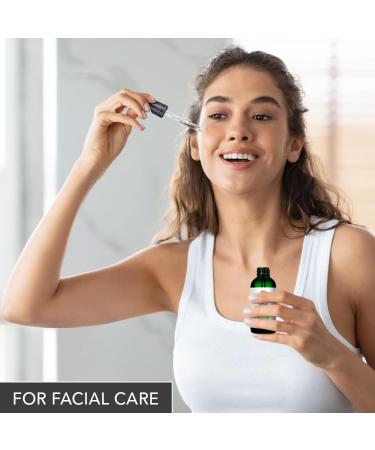 Hemp Oil Organic 100ml - Hemp Seed Oil Cold Pressed - Vegan - 100% Natural - Hemp Oil Extract in Light Protection Glass Bottle - Organic oil for Skin Care - Hair Care - Buy Online on GoSupps.com