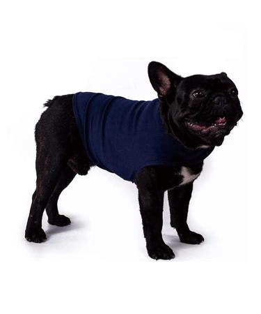 WingFly Dog Anxiety Relief Coat Adjustable Dog Anxiety Jacket Wrap Anxiety Jacket Shirt Calming Coat Thunder Dog Wrap for Anti Anxiety and Stress Relief Calming (L Blue) L Blue