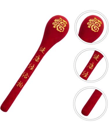 Buy Cabilock Body Massage Device - 2 Pieces Meridian-Shot Massage Roller & Silicone Ball for Lymph & Back Relief | Manual Knocking Hammer for Effective Hand Massage - Buy Online on GoSupps.com