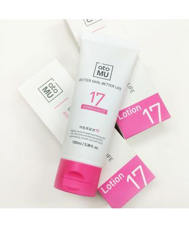 ATOMU Facial Moisturizing Lotion 17 - Ultimate 24HR Hydrating Moisturizer with Hyaluronic Acid | 3.38 fl oz | International Shipping Available - Buy Online on GoSupps.com