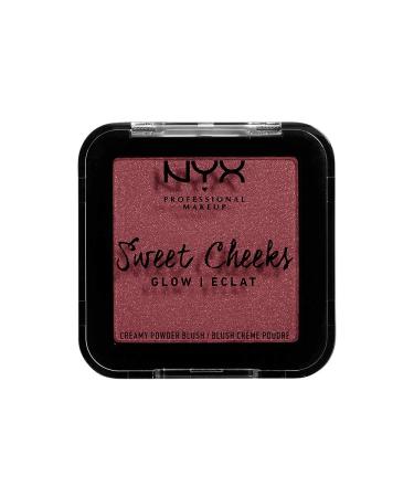 NYX PROFESSIONAL MAKEUP Sweet Cheeks Shimmer Blush  Bang Bang Bang Bang 0.17 Ounce Glow
