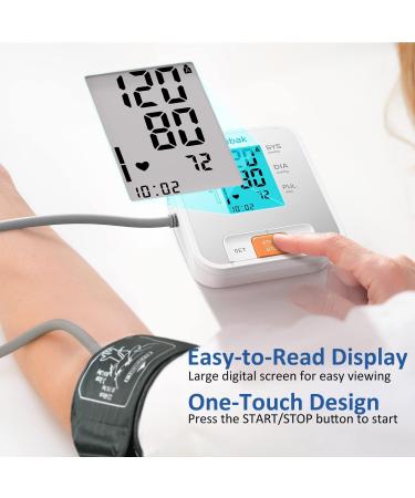 MeBak Upper Arm Blood Pressure Monitor - Automatic Digital BP Machine for Home Use - Buy Online on GoSupps.com