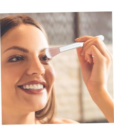 FOYTOKI 2pcs Makeup Brush Cream Concealer Brush Women Eye Shadow Brush Highlighter Brush Brow Brush Plastic - Buy Online on GoSupps.com