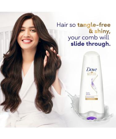 Dove Hair Therapy Daily Shine Conditioner 80ml - International Shipping Available | Best Hair Care for Radiant Shine - Buy Online on GoSupps.com