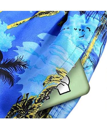 Little Hand Boys Swim Shorts - Blue Board Shorts for Ages 11-12 | International Shipping Available - Buy Online on GoSupps.com