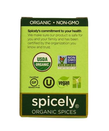 Spicely Organic Oregano Powder - Gluten Free 0.30 oz EcoBox - Buy Online on GoSupps.com