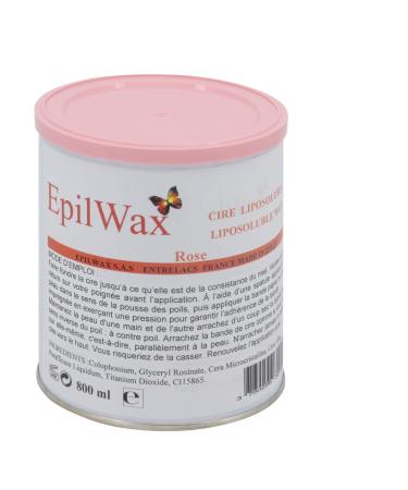 EpilWax wax fat-soluble pink for hair removal warm wax professional in 800 ml can