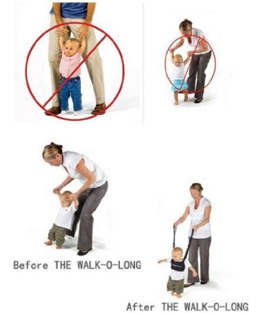 Baby Handheld Toddler Walking Wings Helper Safety Harnesses Learning To Walk Assistant Stand Up and Walking Protective Belt (Red) - Buy Online on GoSupps.com