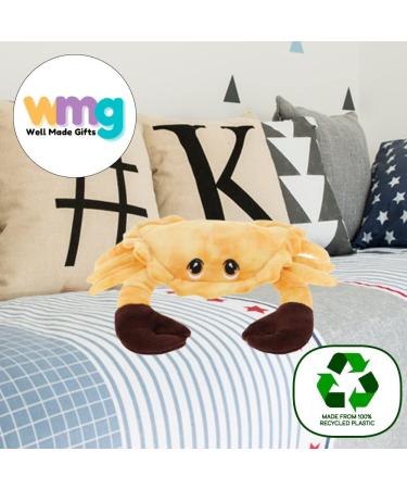 Deluxe Paws 100% Recycled Plush Eco Sealife Toy - 25cm Crab - Buy Online on GoSupps.com