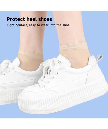 Moisturizing Heel Socks for Dry Cracked Feet Gel Heel Repair Socks for Cracked Heels Moisturizing Spa Socks - Buy Online on GoSupps.com